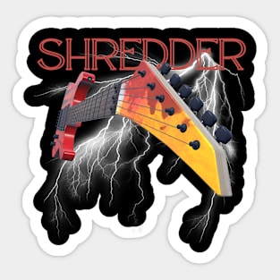 Shredder Sticker